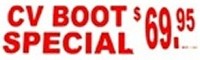 CV Boot Special $69.95 includes New CV Boot and Labor - Most Cars and Trucks